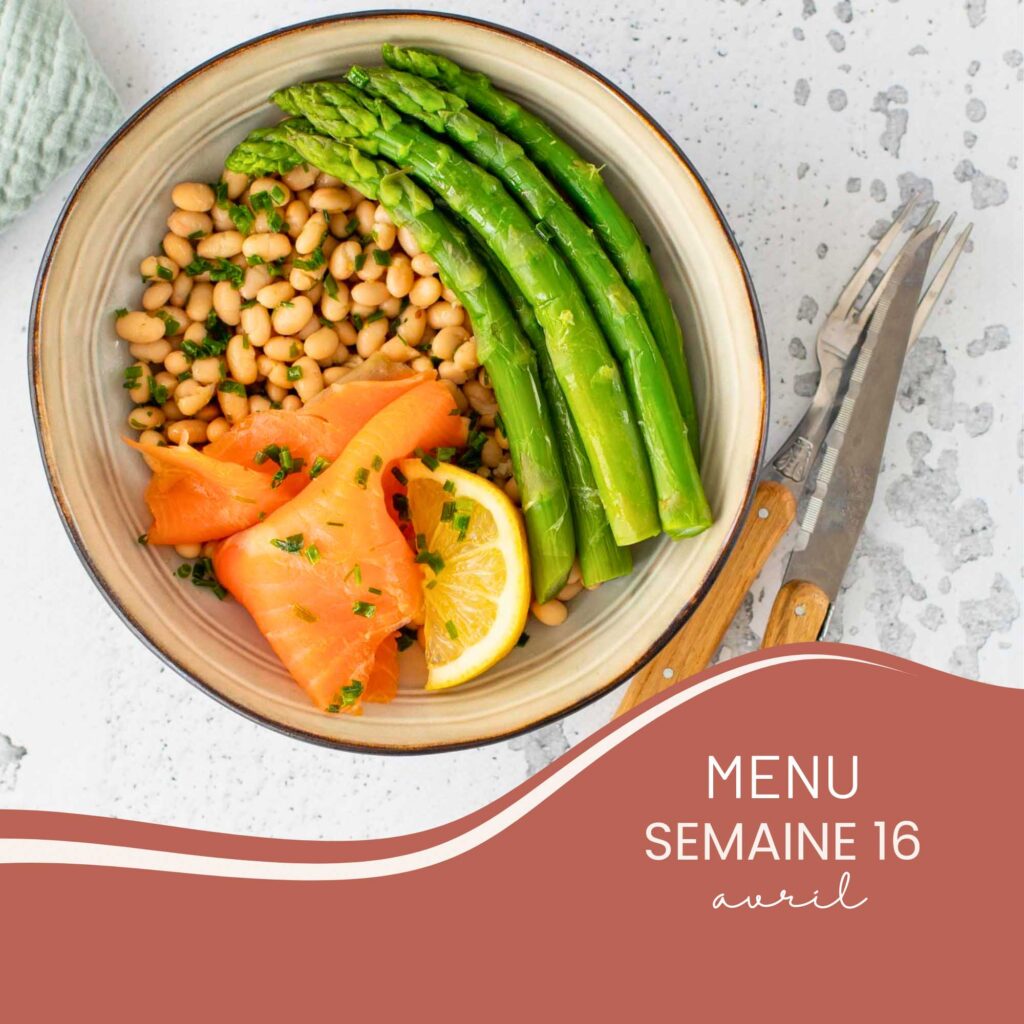 Menu semaine 16 / avril - la cerise sur le maillot