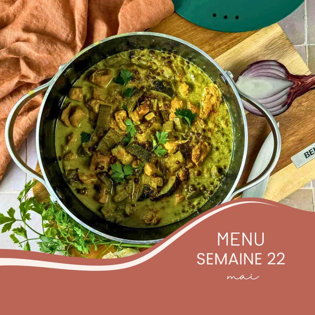 Menu semaine 22 - mai - la cerise sur le maillot