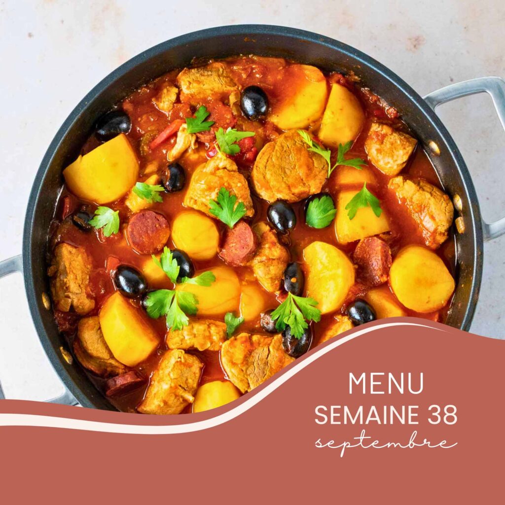 Menu semaine 38 / septembre - la cerise sur le maillot