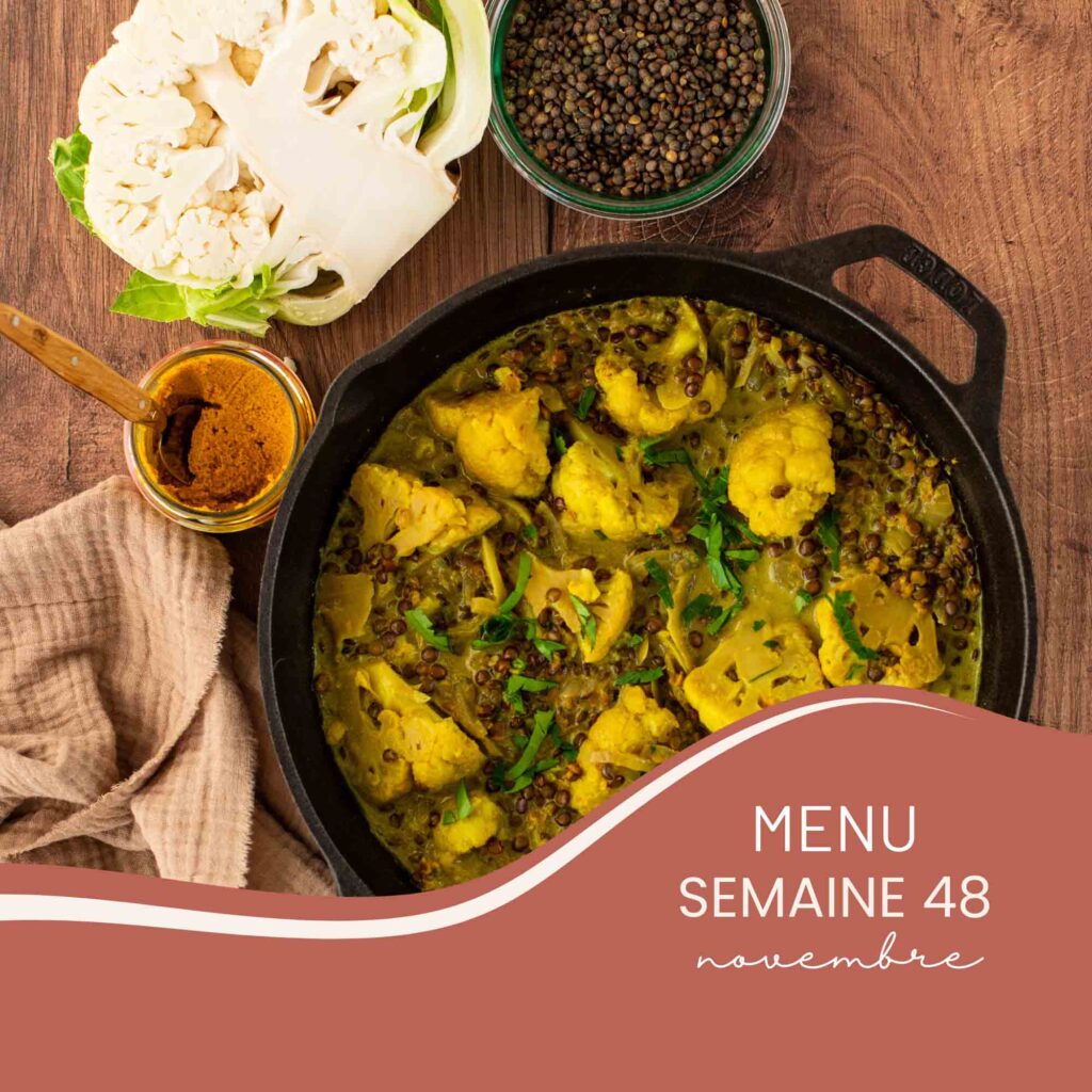 Menu semaine 48 / novembre - la cerise sur le maillot