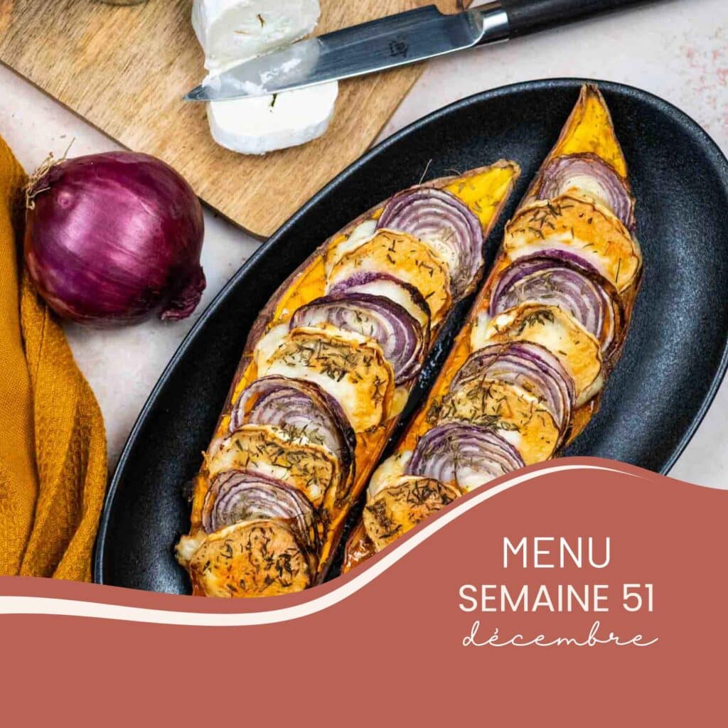 Menu semaine 51 / décembre - la cerise sur le maillot