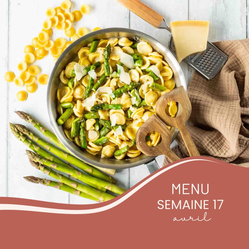 Menu semaine 17 / avril - la cerise sur le maillot