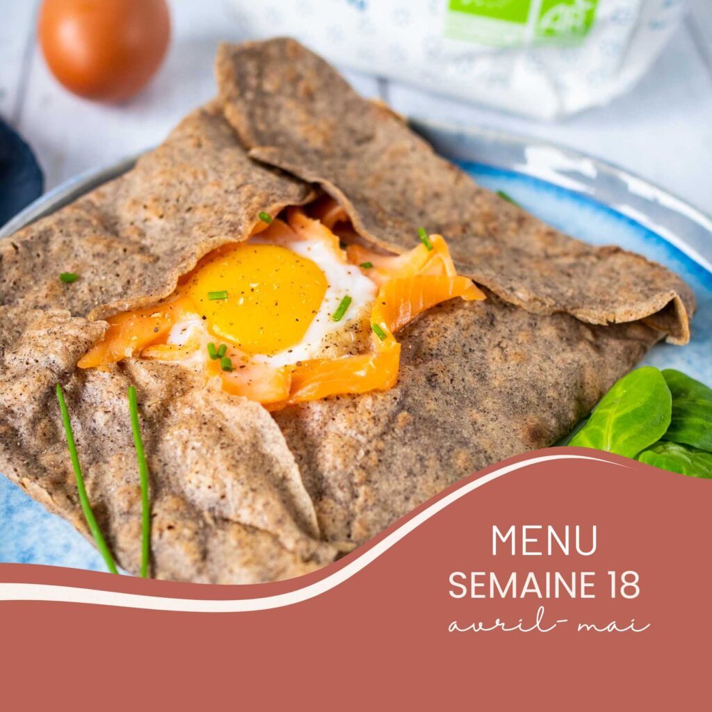 Menu semaine 18 / avril -mai - la cerise sur le maillot
