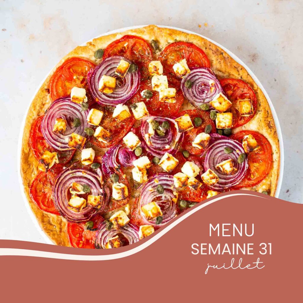 Menu semaine 31 - juillet - la cerise sur le maillot