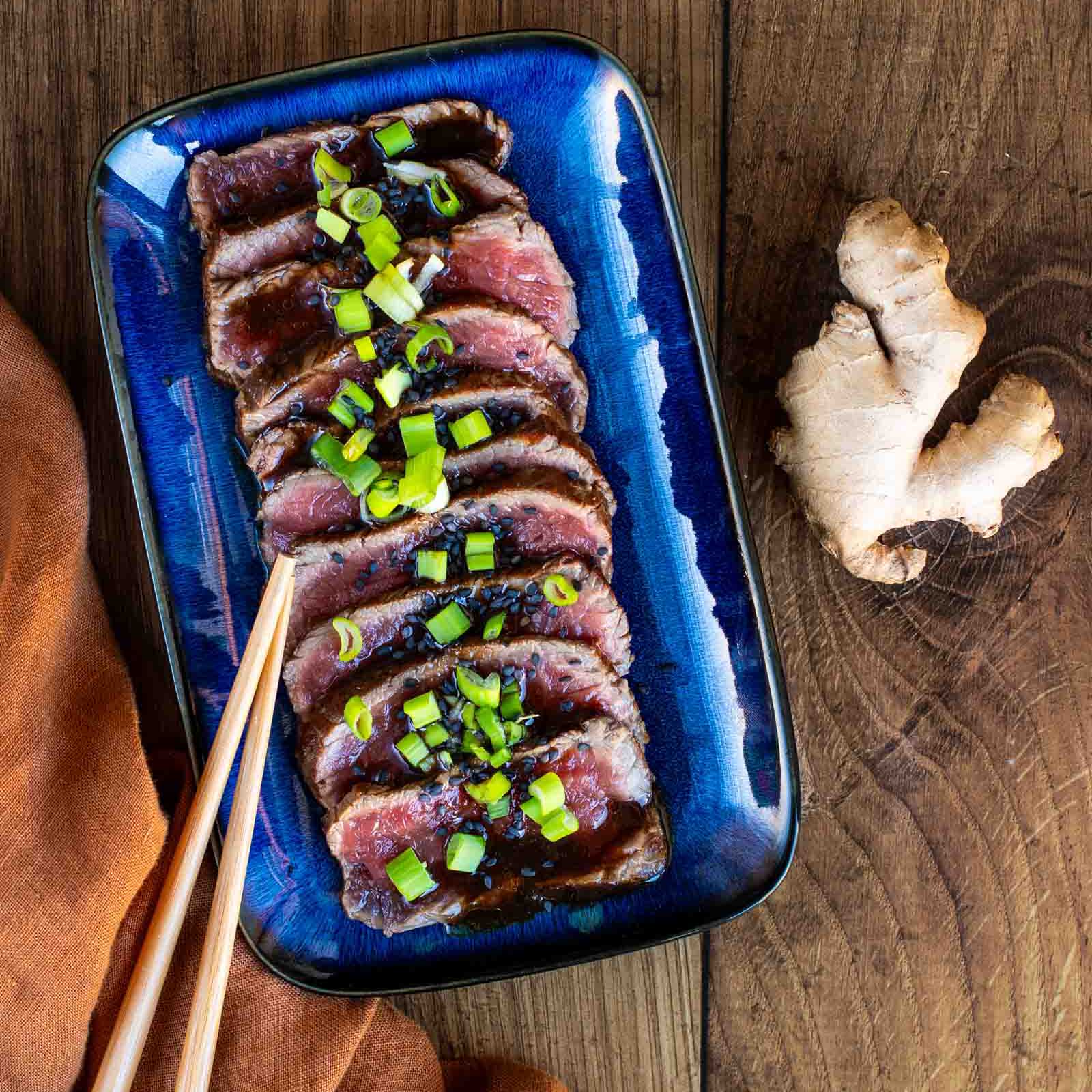 Tataki de bœuf