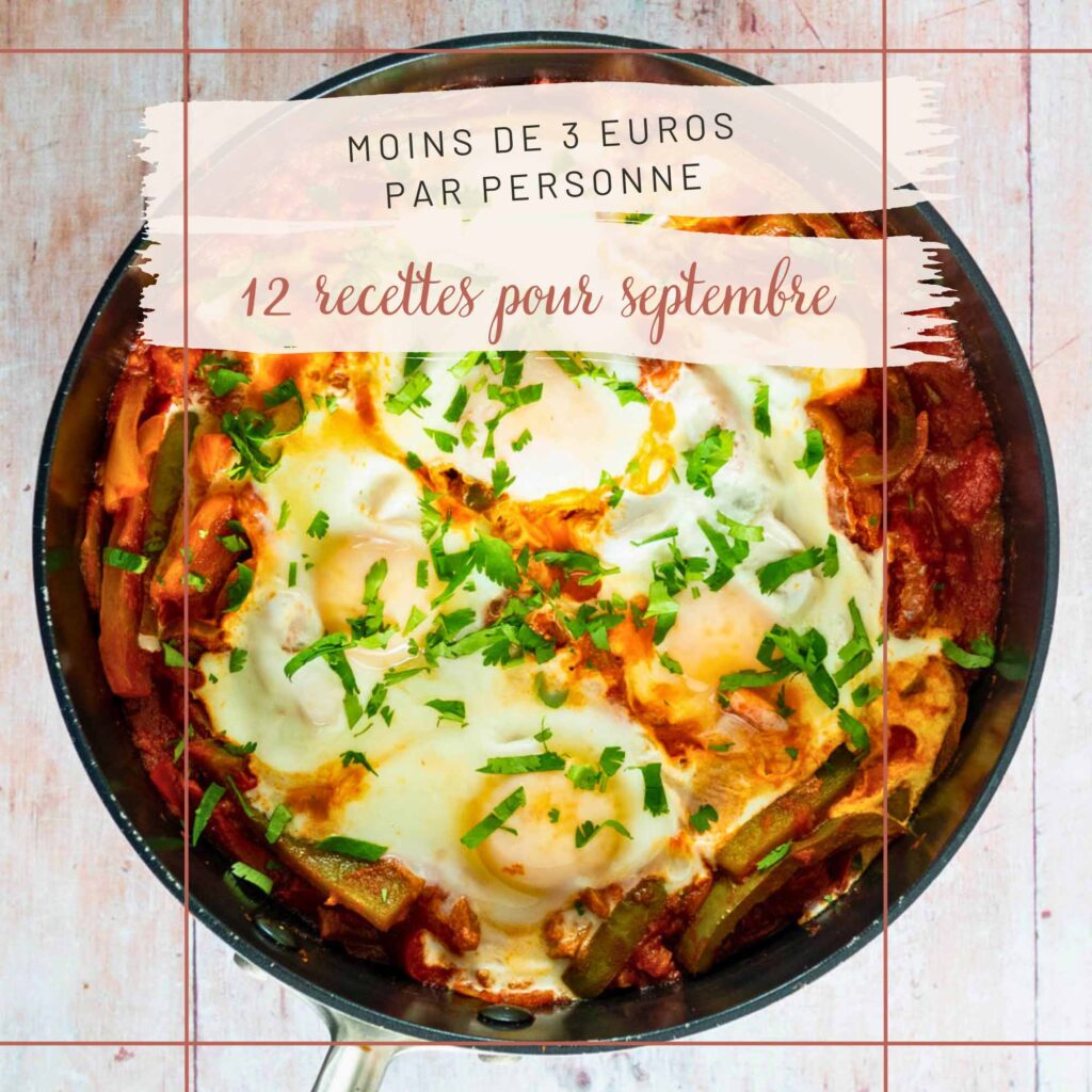 12 recettes de septembre à petit prix - la cerise sur le maillot